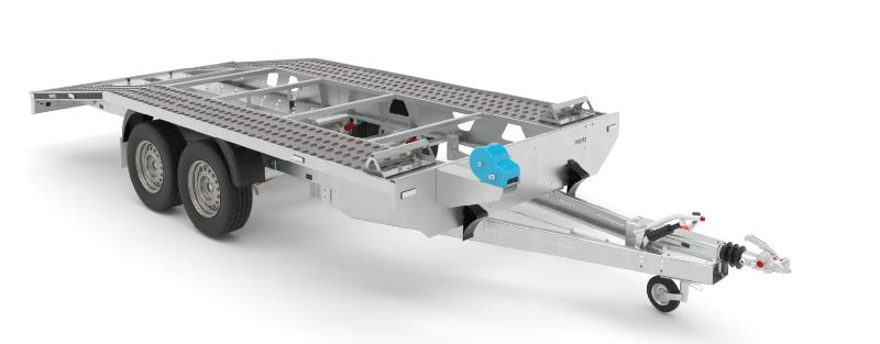 Remorque porte voiture-plateau - 4,50 X 2,05 M - 2700 KG - MARTZ GT 450S_1