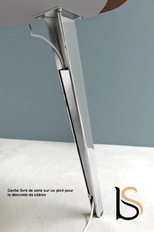 Table de réunion Pigreco Up Ciment - Martex - Béton_1