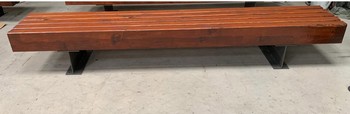Banquette urbaine en bois et acier - ULISSE_0