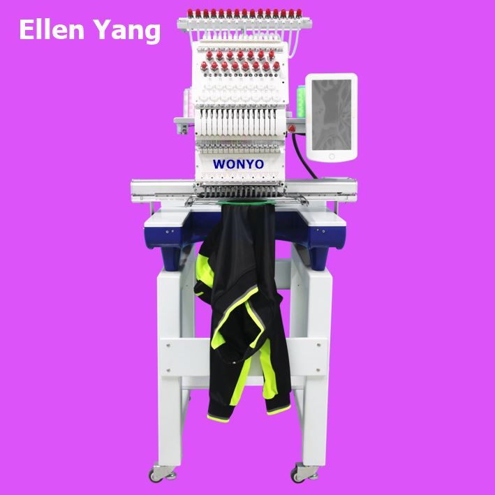 Brodeuse industrielle - Shenzhen Wanyang - 15 aiguilles - compacte à une tête - vitesse 1200SPM_1