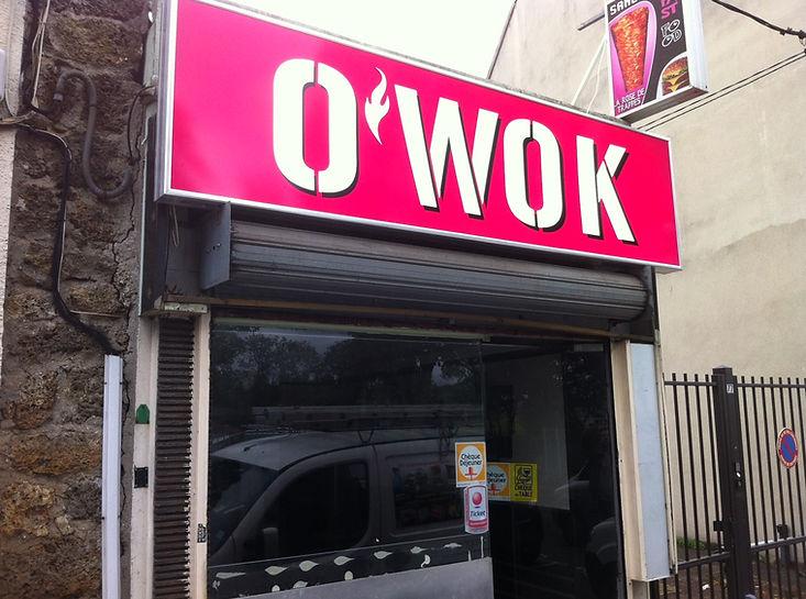 Caisson lumineux LED - fabrication sur mesure simple ou double face - enseignes de toiture ou drapeau_1