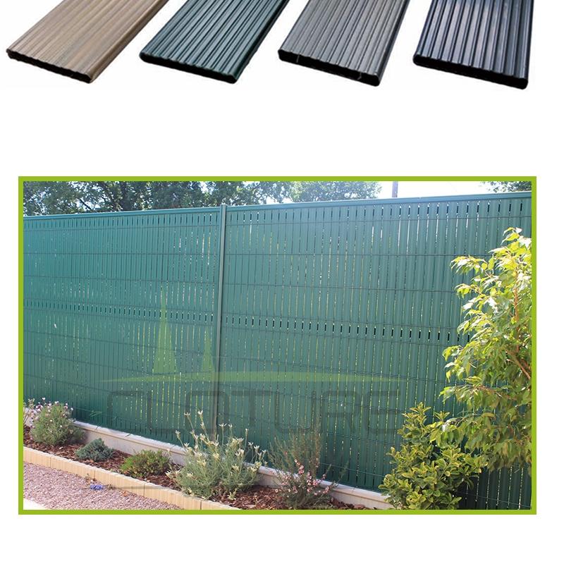 Lamelles d'occultation PVC - Compatibles panneaux rigides maille 55 mm - Kit complet avec accessoires_1