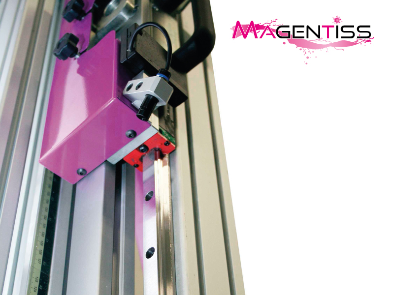 Coupeuse verticale InBlade Pro - Formats 1650 mm / 2100 mm / 2500 mm - Tête de coupe pneumatique et manuelle_1