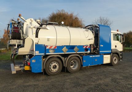 Hegoa ADR - Hydrocureur Rivard - Volume total 12 m³ avec options de pompage avancées_1