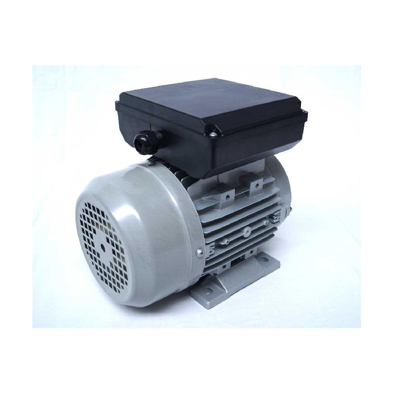 Moteur électrique monophasé 220V 0.55kW - 1000tr/min - Bride B3 à pattes - IP55 ALMO CML80B6_1