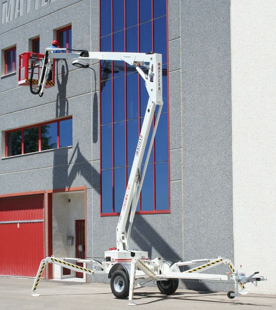 Nacelle tractable parma17 - matilsa - hauteur de travail 17 m_1