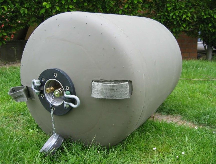 Citerne souple HRST adaptée au transport terrestre et aérien