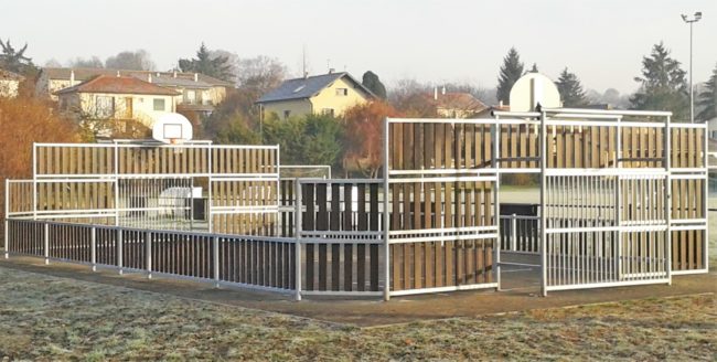 Terrain multisport - palissades basses ldesa1224_1