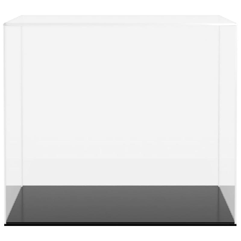 Vidaxl boîte d'affichage transparente 40x36x35 cm acrylique 154905_1