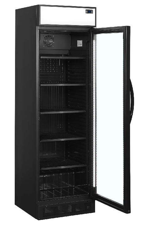 Vitrine réfrigérée cev435cp black TEFCOLD_1