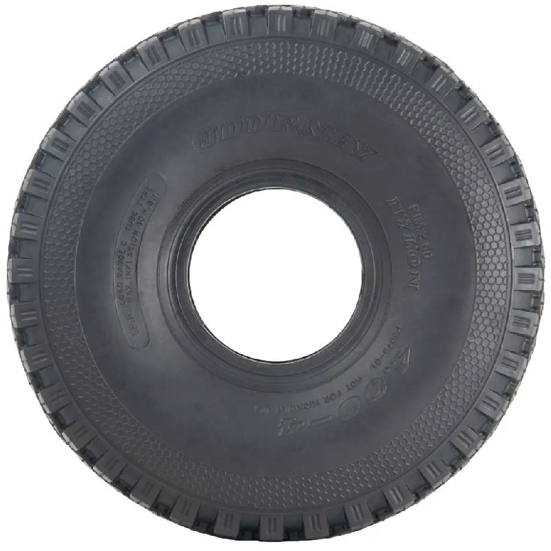4.00x4 Journey 6-ply Block Tyre Tube Type 160kgs 60 PSI Airport Tug (Set of 3)_1