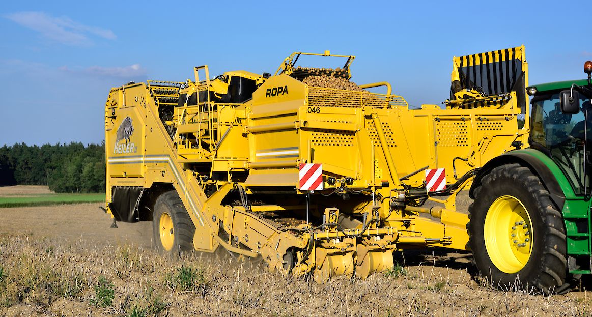 Arracheuse de pomme de terre ropa keiler 2 - ropa france - capacité du trémie 7.5 t - vitesse 40 km/h_0