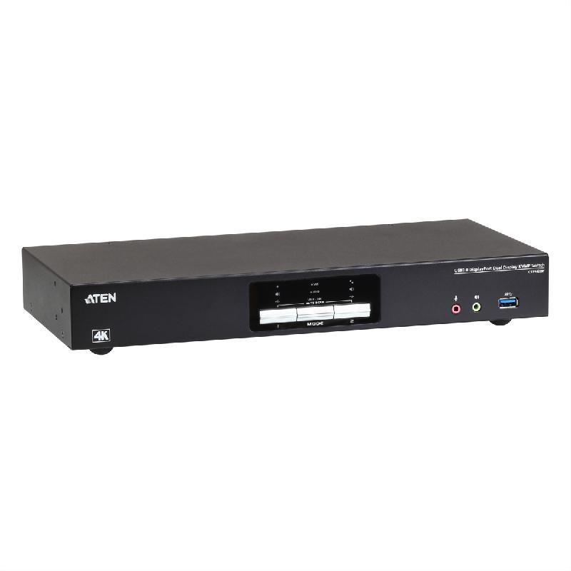 ATEN CS1942DP Commutateur KVMP à 2 affichages DP 4K, 2 ports USB 3.0_1