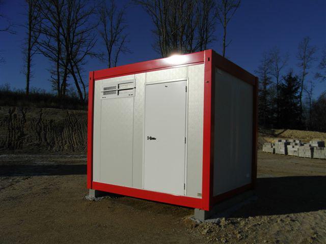 Bungalow de chantier modul'blocs / monobloc / base vie / 12.2 x 3 m_2