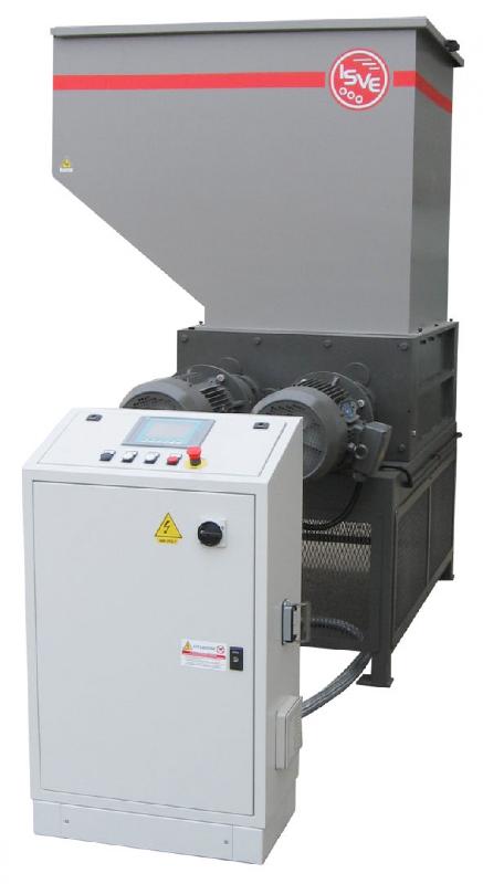 Modèle 6080S - Broyeur industriel à 4 arbres - 600×800 mm - 22 kW - Production 250-400 kg/h_1