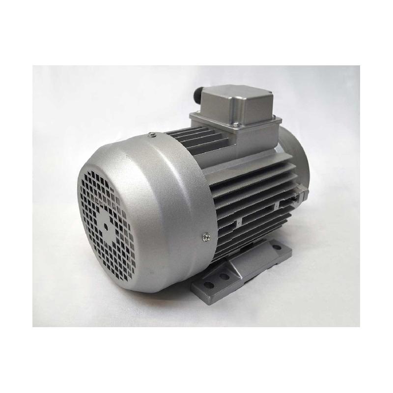 Moteur électrique triphasé ALMO 230/400V - 1.1kW, 1000tr/min, bride B34 avec trous taraudés et pattes_1