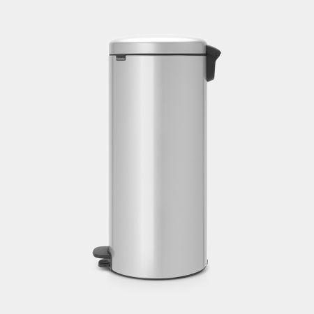 Poubelle à pédale newIcon 30 litres Metallic Grey - Brabantia UGS114465_1