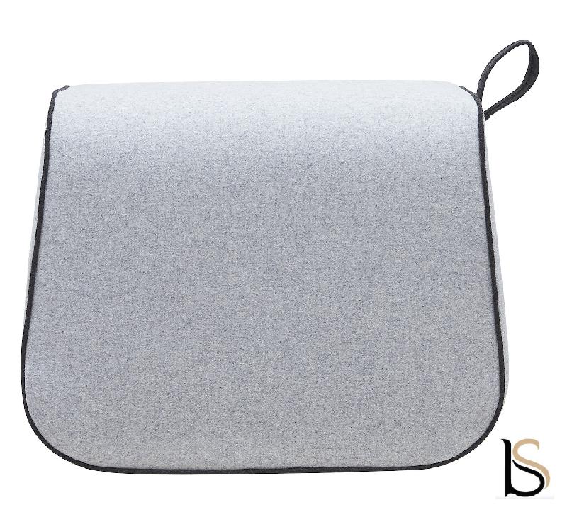 Pouf NECTOR - Softline - Feld Rouge 629_2