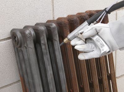 331704 - Compresseur pour sablage Lacmé - Réservoir 10 litres sur roues - Kit complet avec accessoires_1