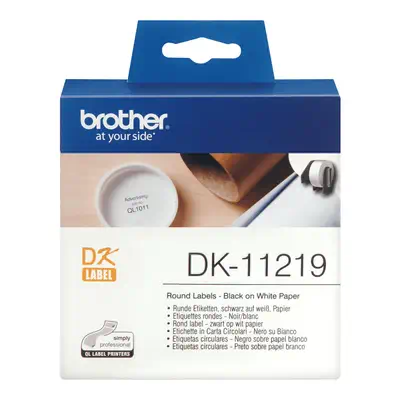 Brother DK-11219 étiquette à  imprimer Blanc_1