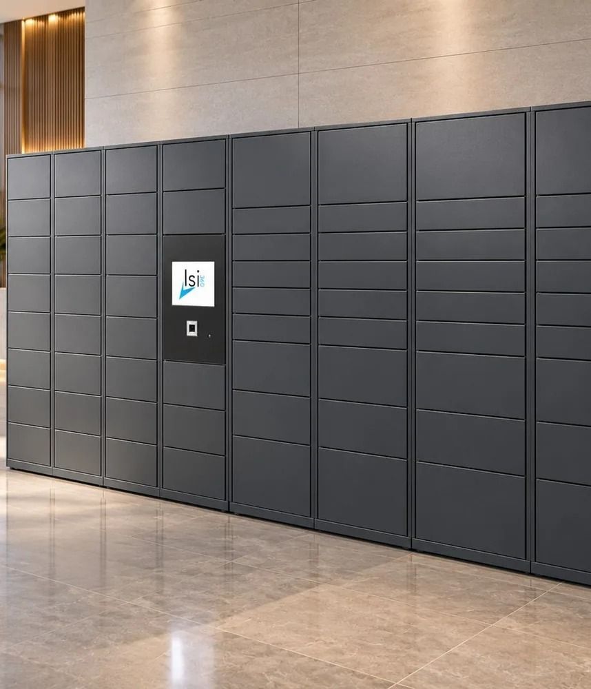 Casier connecté à écran tactile pour colis et courrier, dépôt direct par le livreur - ISILOCKER ÉCRAN_1
