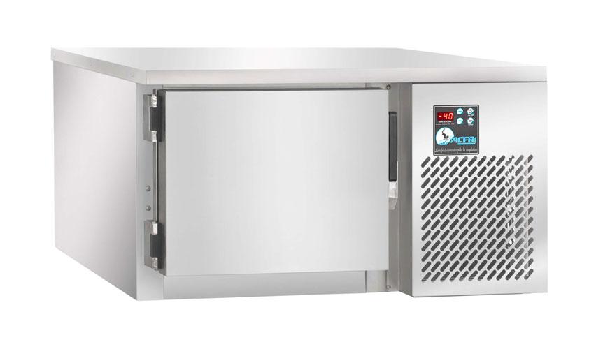 Cellule de refroidissement à grilles pour crèmes glacées - 4 bacs / 2 niveaux - HIC - Durcissement rapide à -20°C_1