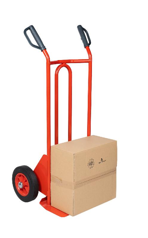 Diable de manutention 250 kg - poignées à garde - bavette fixe - FIMM_1