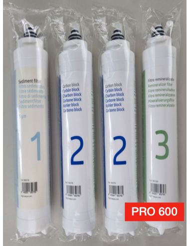 Lot de 4 pré-filtres 18