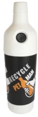 Poubelle de collecte de bouteilles en plastique - Petman_1