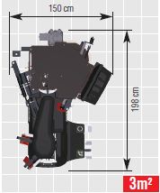 Équipement hydraulique pour montage et démontage automatique de pneus