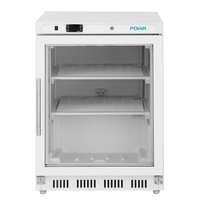 Vitrine réfrigérée négative de comptoir Série C blanche 129L PC007 Polar_1