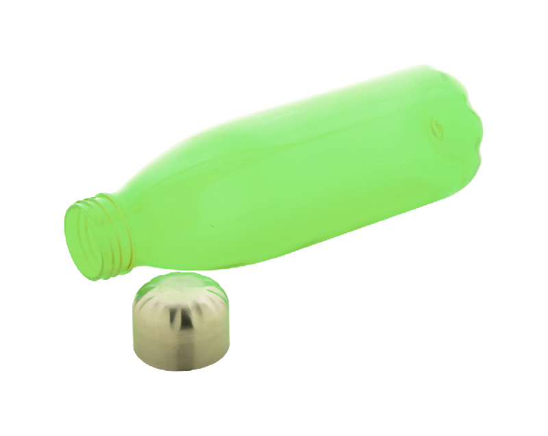 Bouteille en RPET - 600 ml - avec bouchon en acier inoxydable - sans BPA_1