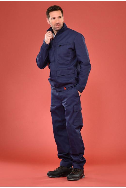 Blouson prestige bio & recyclé - multipoches x5 - collection green - réf. 438*cbp_1