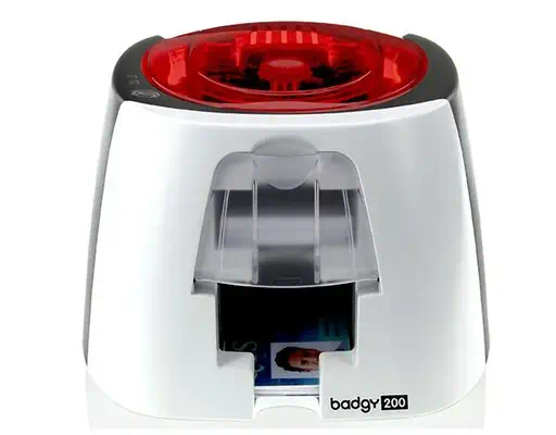Evolis Badgy200 imprimante de cartes en plastique Sublimation de teinte/Transfert thermique Couleur_1