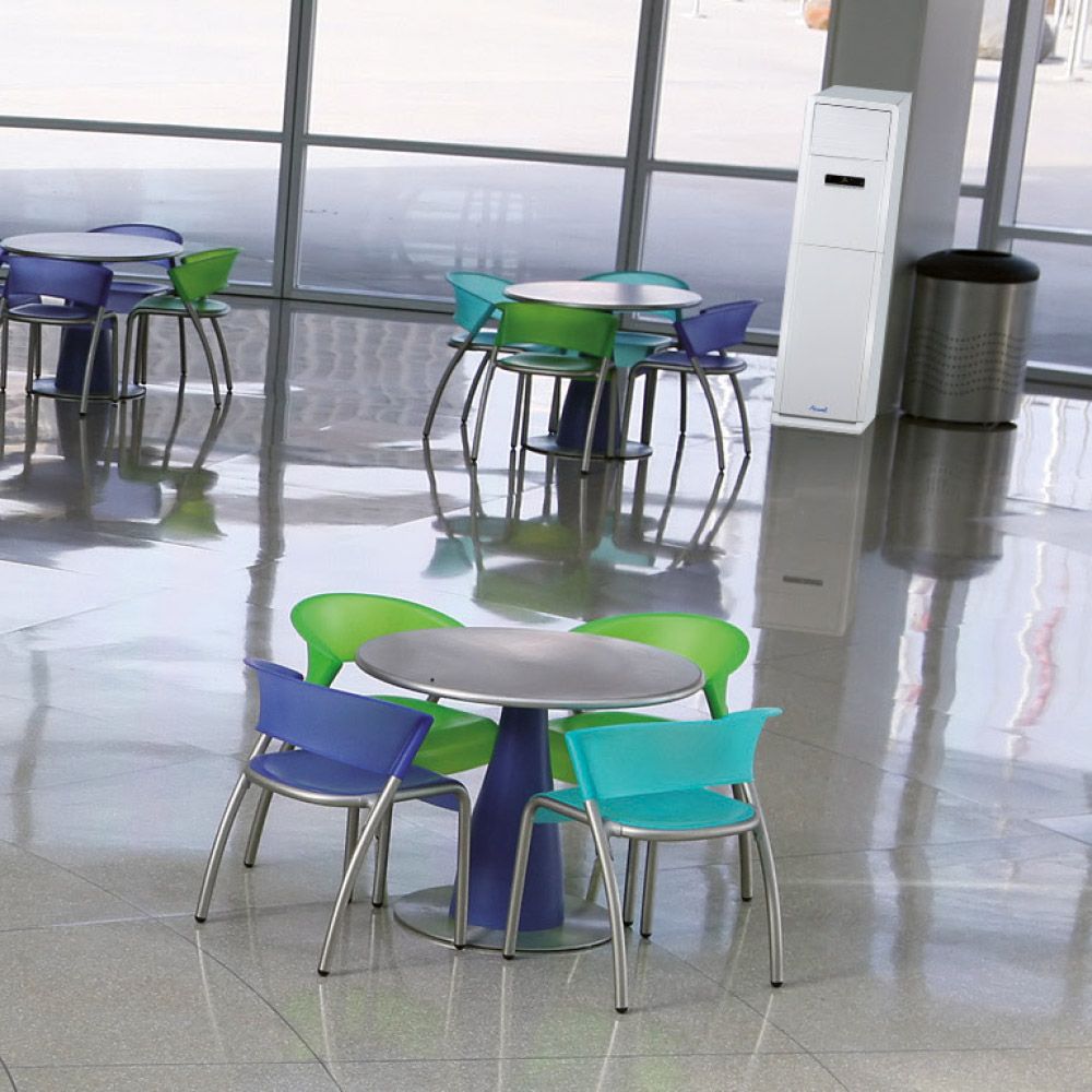 FSF - Climatiseur professionnel Airwell - Diffusion d'air via volets motorisés en 4 dimensions et auto-diagnostic_1