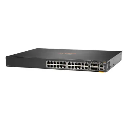 HPE Aruba Networking CX 6200F 24G 4SFP+ Géré L3 Gigabit Ethernet (10/100/1000) 1U_1
