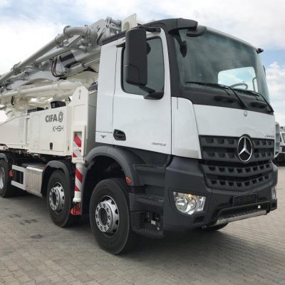 Camion pompe à béton Mercedes-Benz Arocs 3243 8x4 - Pompe Cifa K45 Carbotech - 2017 - 430CV - EURO 6_1