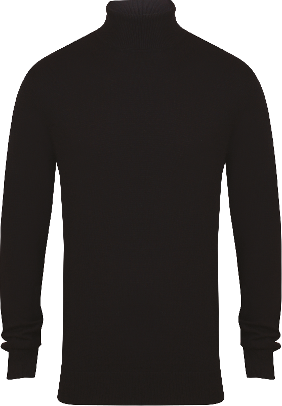 Pull col roulé Henbury - Réf: H727 - 50% coton, 50% acrylique, ultra confortable_1