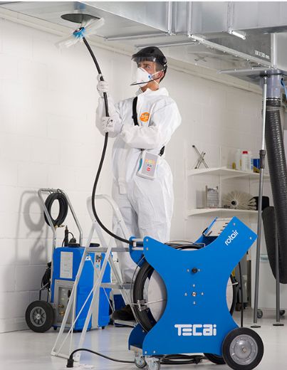 Rotair - Machines de nettoyage de climatisation Teinnova - Vitesse de rotation 0-1500 r.P.M - Système ProAxis et StopGo_1