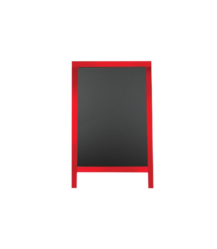 Chevalet stop trottoir - Cadre bois - 85 x 55 cm - Référence : PFN49RV_1