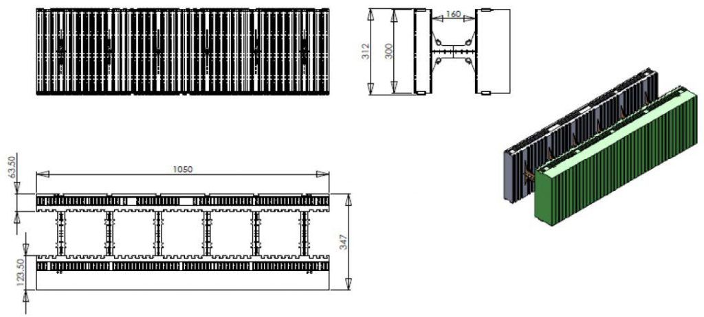 Coffrage isolant droit - reverbloc - epaisseur du bloc 34cm_1