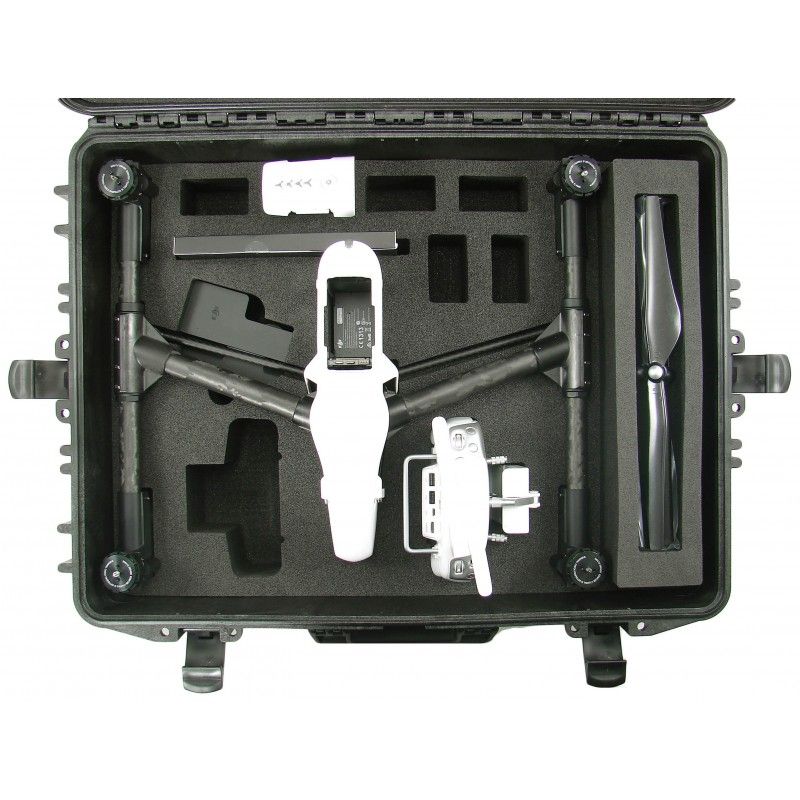 Inspire 1 - Malette de rangement étanche avec trolley - Caltech - 3.2 kg - Réf. VEN-INSPT_1