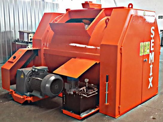 Malaxeurs axials à un seul arbre - Semix - capacités de 495L à 3750L_1