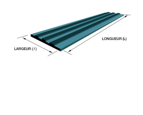 Bande de guidage - Myd'l - 162 x 820 mm - dispositif podotactile robuste et esthétique_1