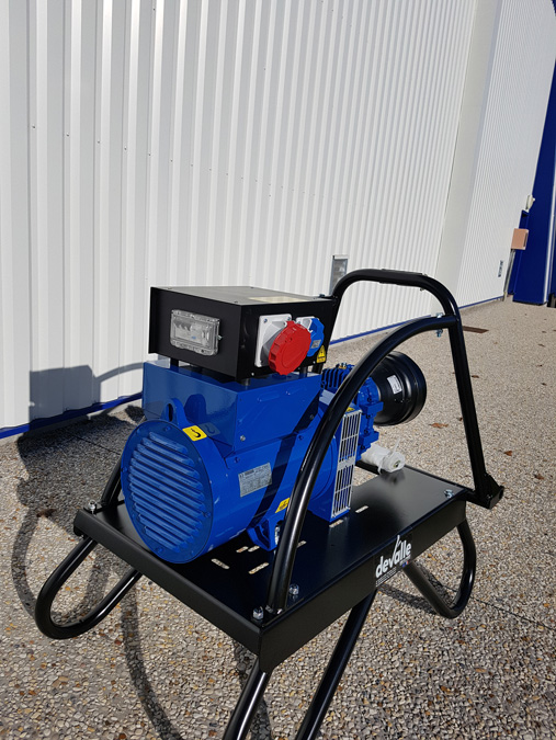 Groupe électrogène prises de force tracteur 1500 et 3000 tr/min - devalle eau et force_1