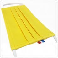 Mask3p-jaune-citron - Masque en tissu 3 plis - VDM - 100% coton avec barrette nasale et double épaisseur_1