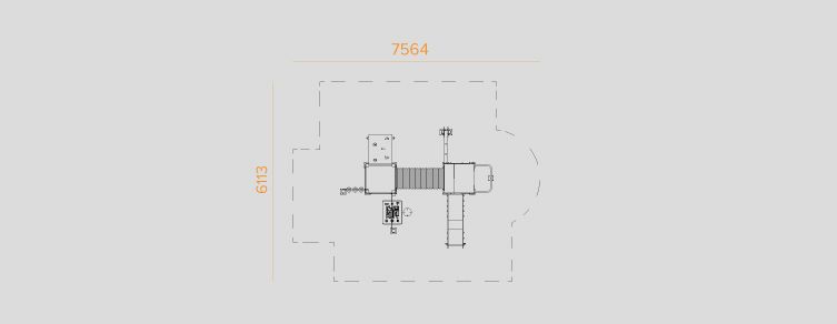PKC2 - Structures de jeux combinées Novatilu - Antidérapant 21 mm, bois stratifié et acier inoxydable_2