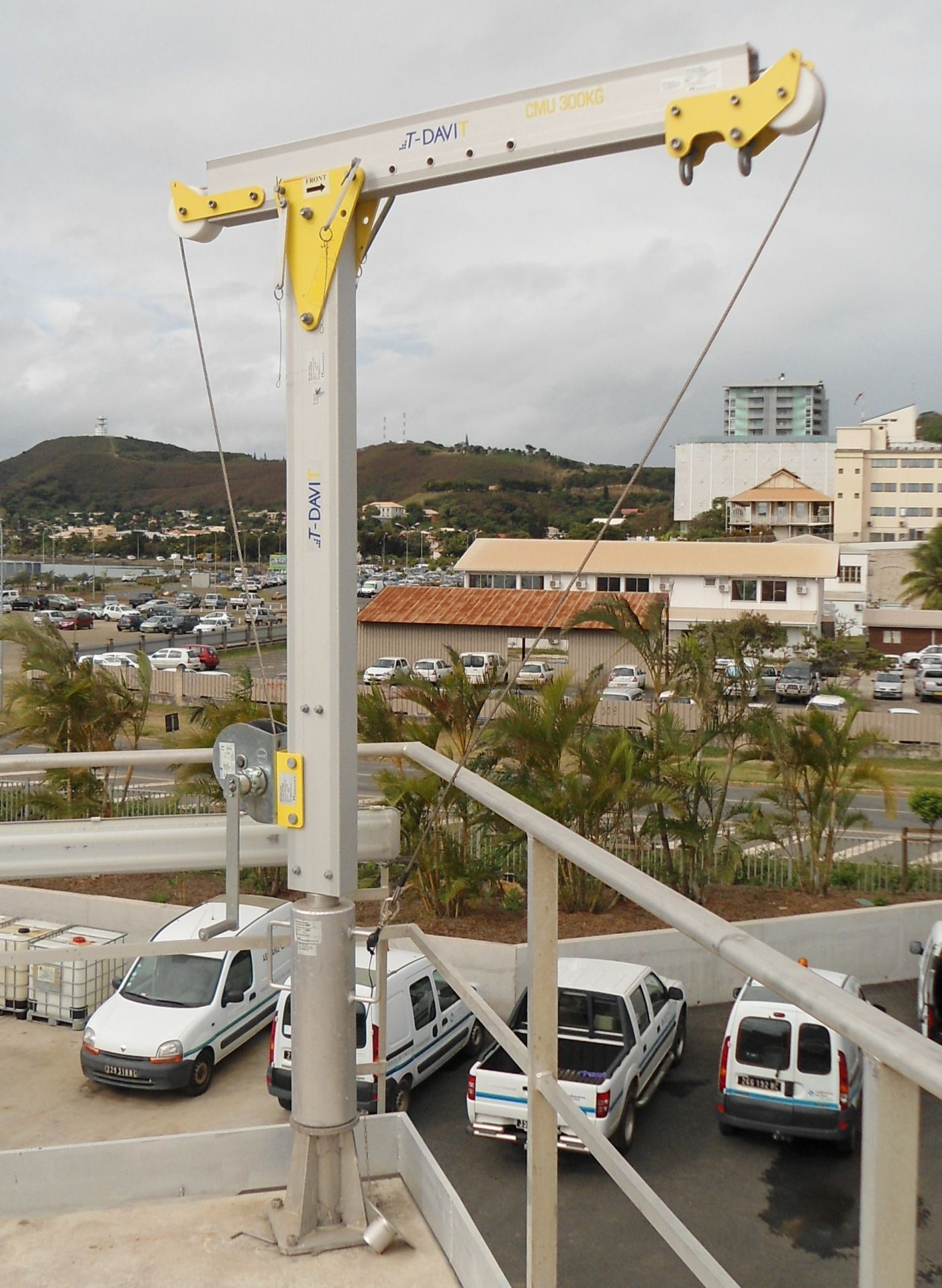 Potence antichute mobile et ultralégère_1