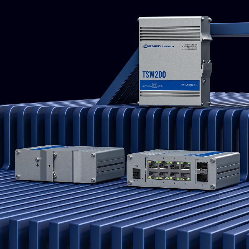 Teltonika tsw200 switch non géré poe+ gigabit sfp_1