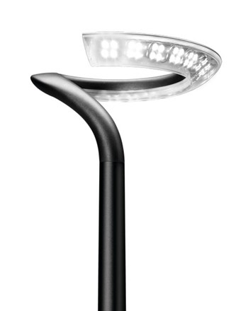 Lampadaire urbain Perla - LED 73W - Aluminium peint - IP66 - IK09_1